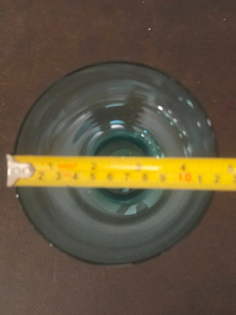 Vintage Margareta Glasses Teal Green Steam (Set of 3) hand-blown glasses